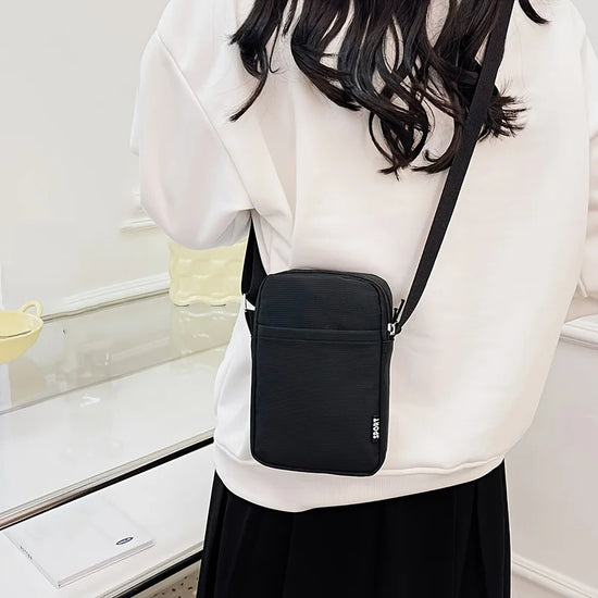 New Fashion Simple Casual Shoulder Messenger Bag, Women&